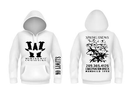 Spring Snows White Whiteout Outfitters HoodiesL